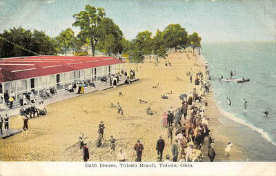 Toledo Beach - Old Post Card From Toledo Beach (newer photo)